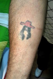 Tatuaje antiguo a cubrir