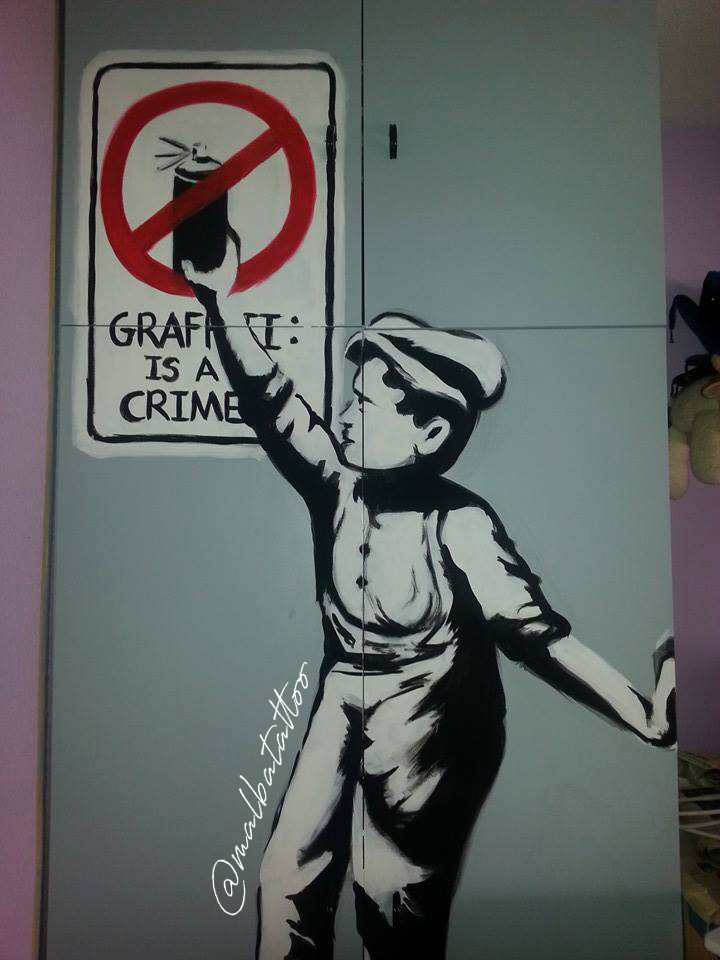 Graffitti is a crime