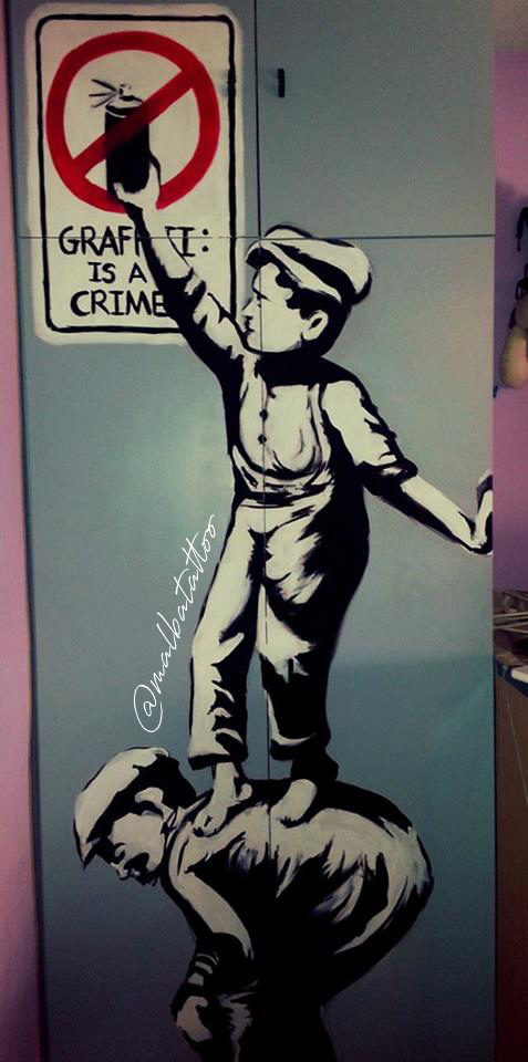 Graffitti is a crime